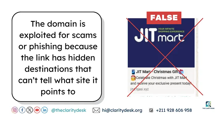 FACT-CHECK: The viral JIT Mart Christmas gift link is a scam