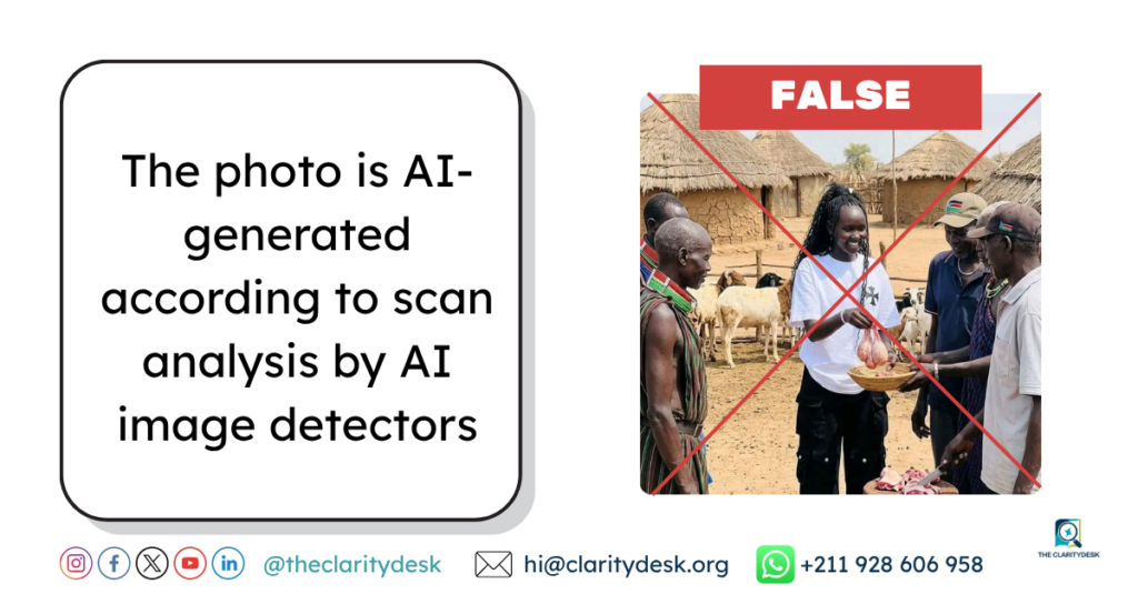 FACT-CHECK: This image of a lady allegedly holding testicles is AI-generated