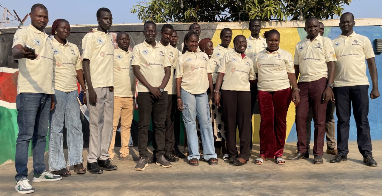 A group of young journalists after a one day training by The ClarityDesk