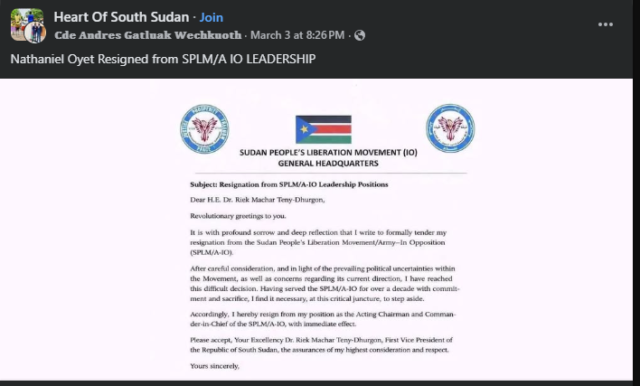 A screenshot grab of the claim as published on Facebook 