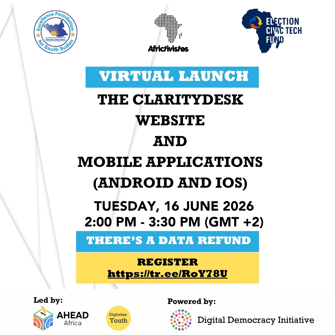 The ClarityDesk Website Launch Poster The ClarityDesk Website Launch Poster