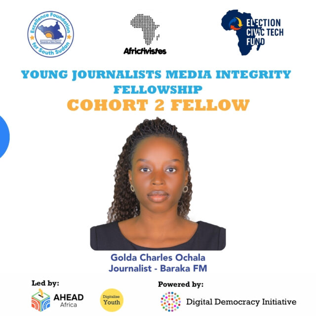YJMIF Fellows - Golda Charles Ochala